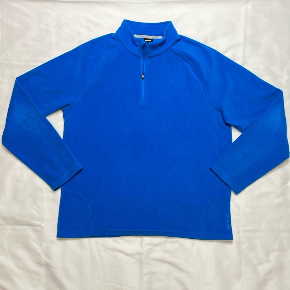 Reebok Fleece Quarter Zip Large